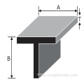 Metal 6063 T5 aluminum profile T bar stock